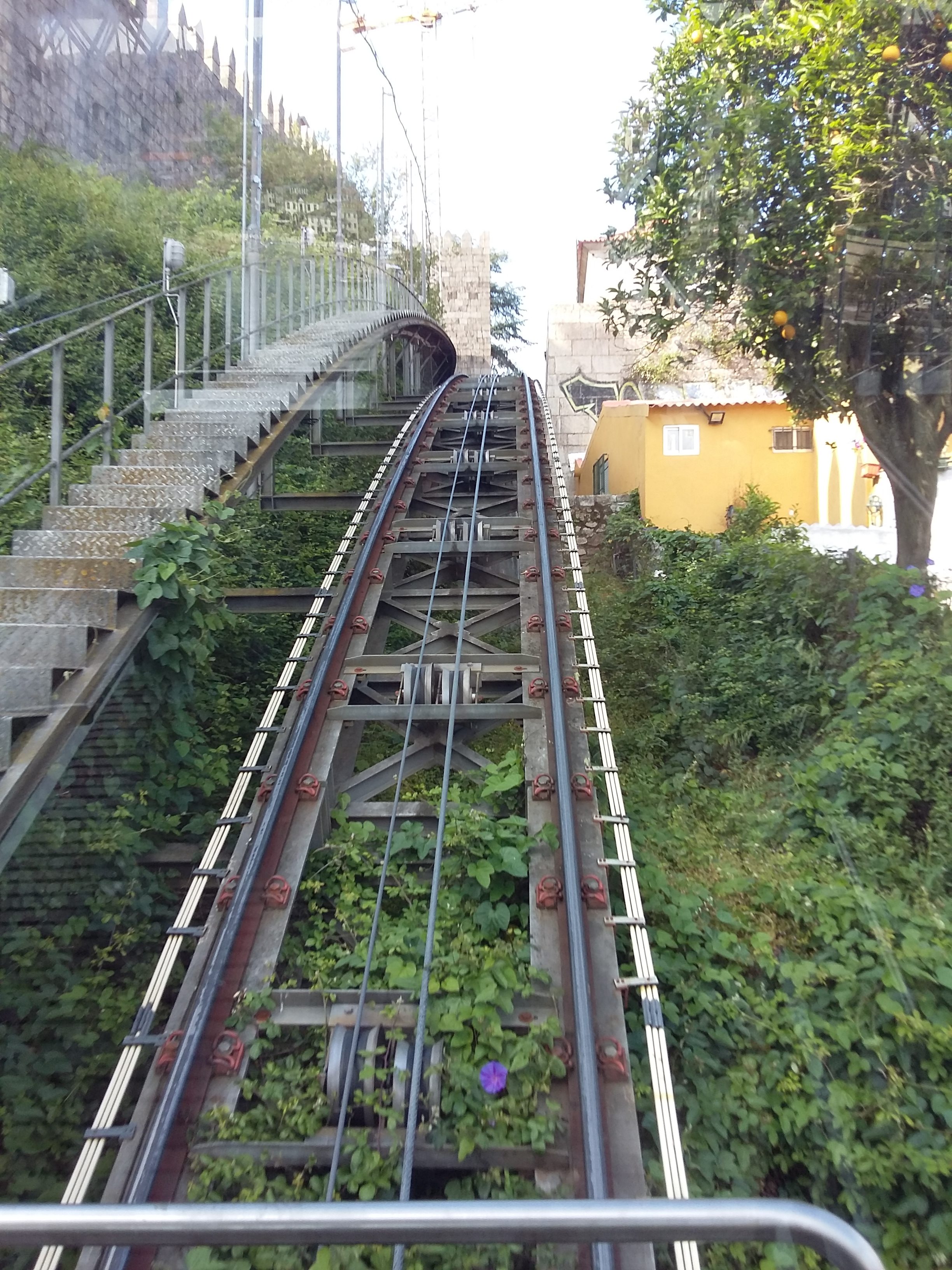 Ribeira Funicular back up to Batalha