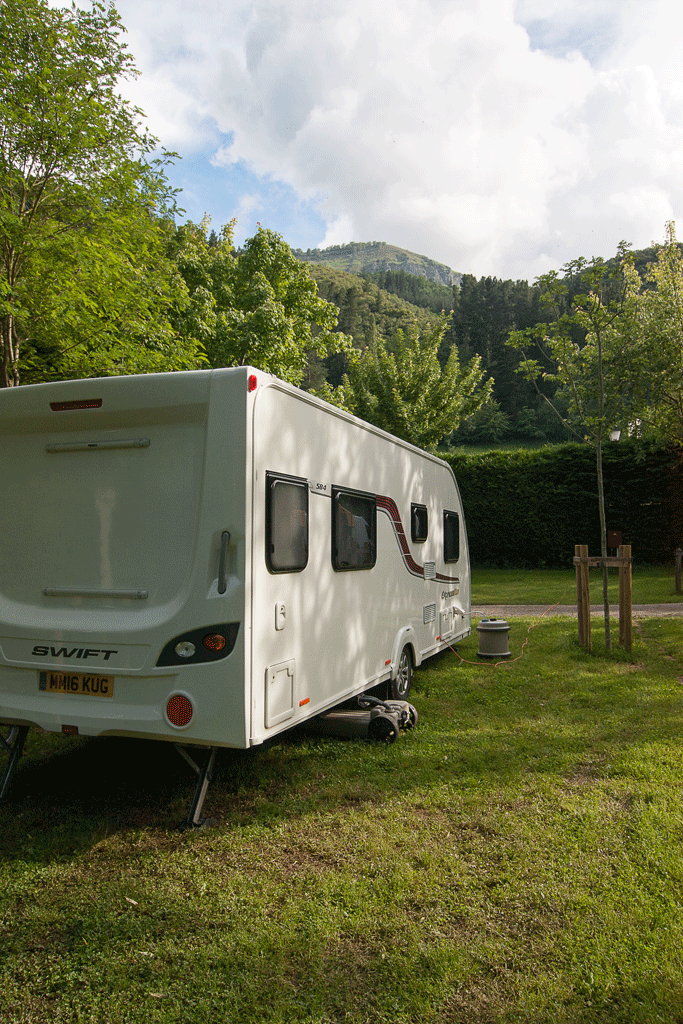 Campsite La Isla Our Pitch