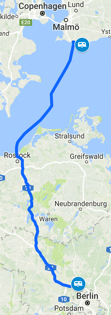 14072018 Route Heading For Sweden