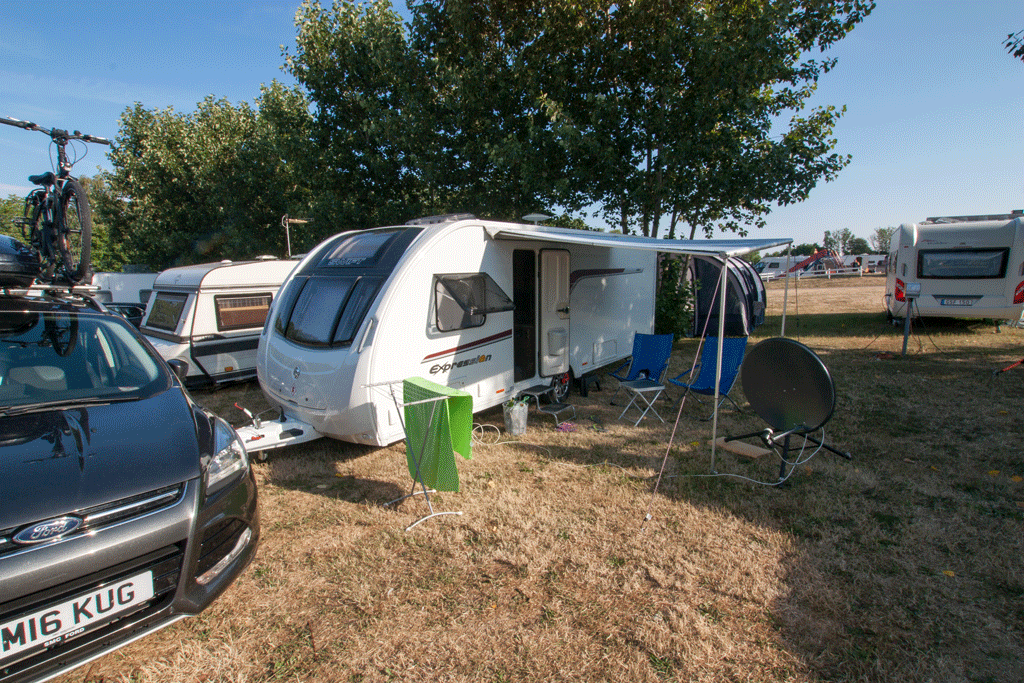 Toward Stockholm Getingayrd Camping