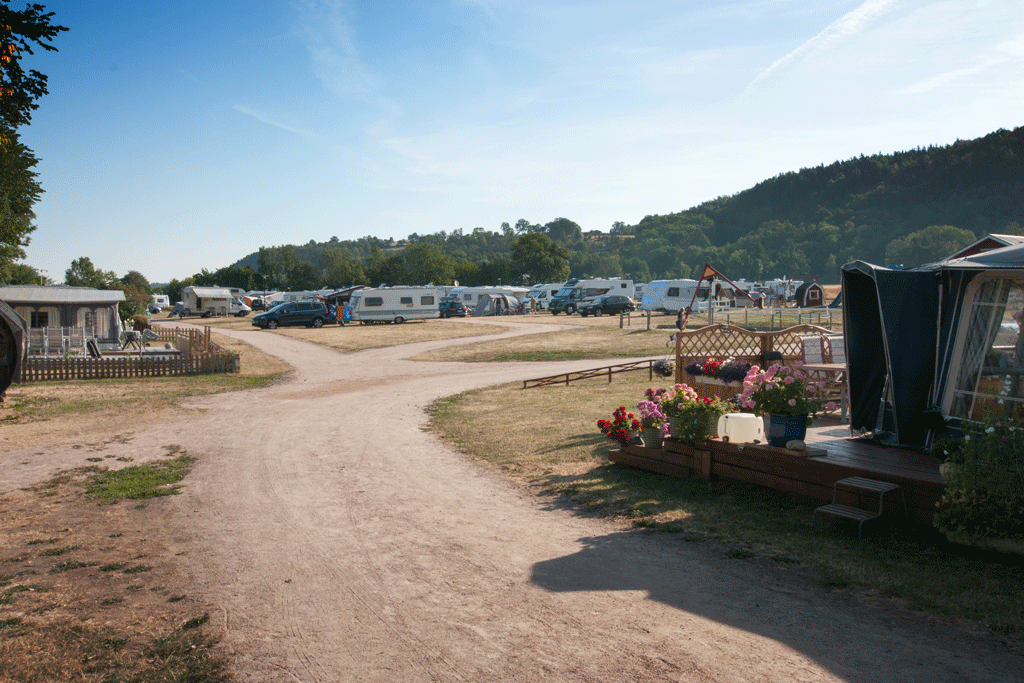 Toward Stockholm Getingayrd Camping