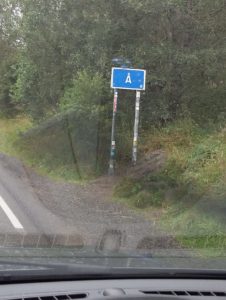 Entering Village of Å