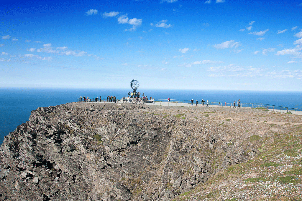 Midnight Sun Nordkapp Globe