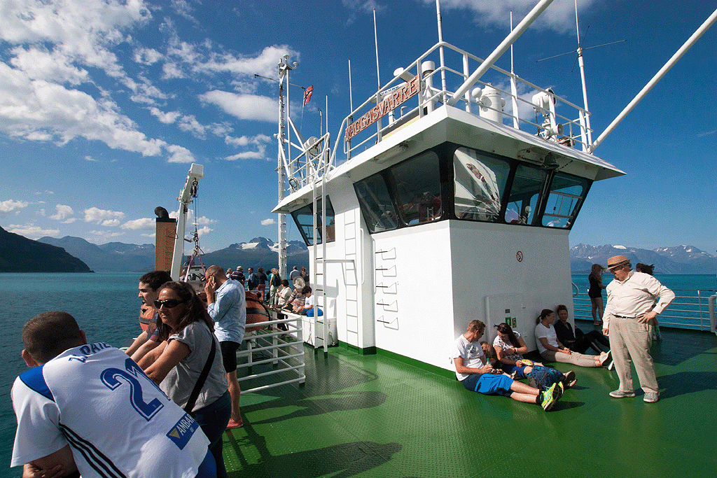 On Deck On The Ferry