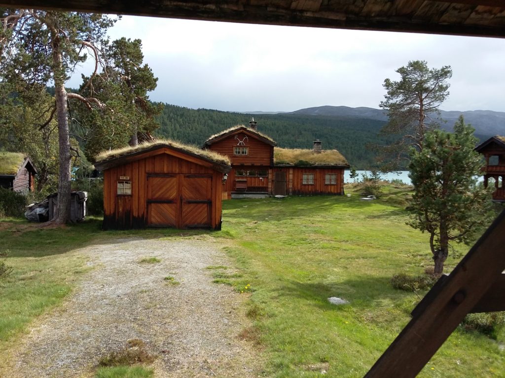 Lom Stave Church Traditional lake lodges Grotli