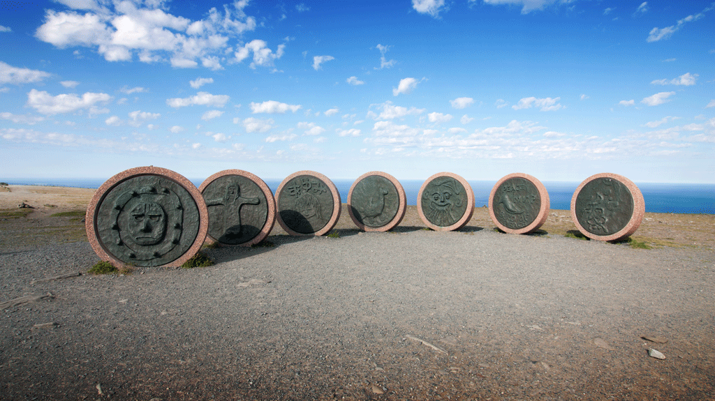 Midnight Sun Children of the World Monument