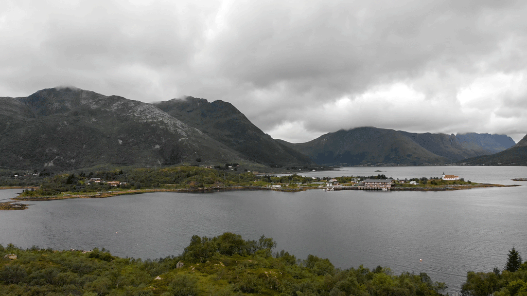 View from Austnesfjorden