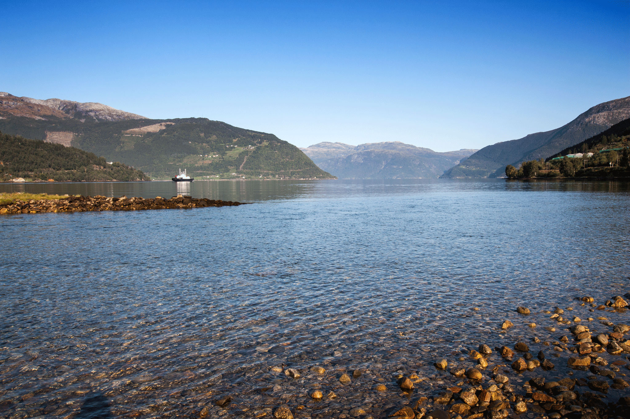 Ready To Roll - Ferry Leaving
