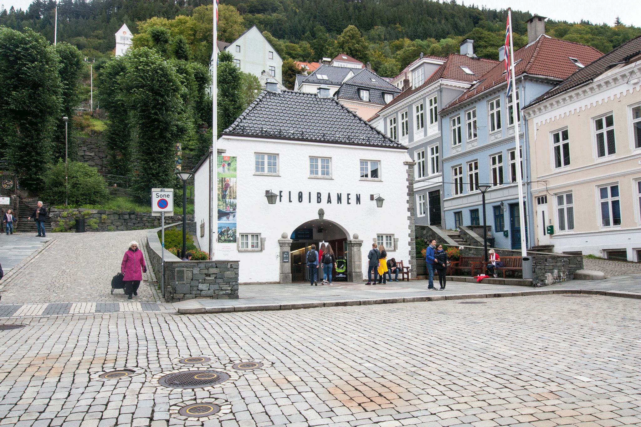 Floibanen Entrance Bergen
