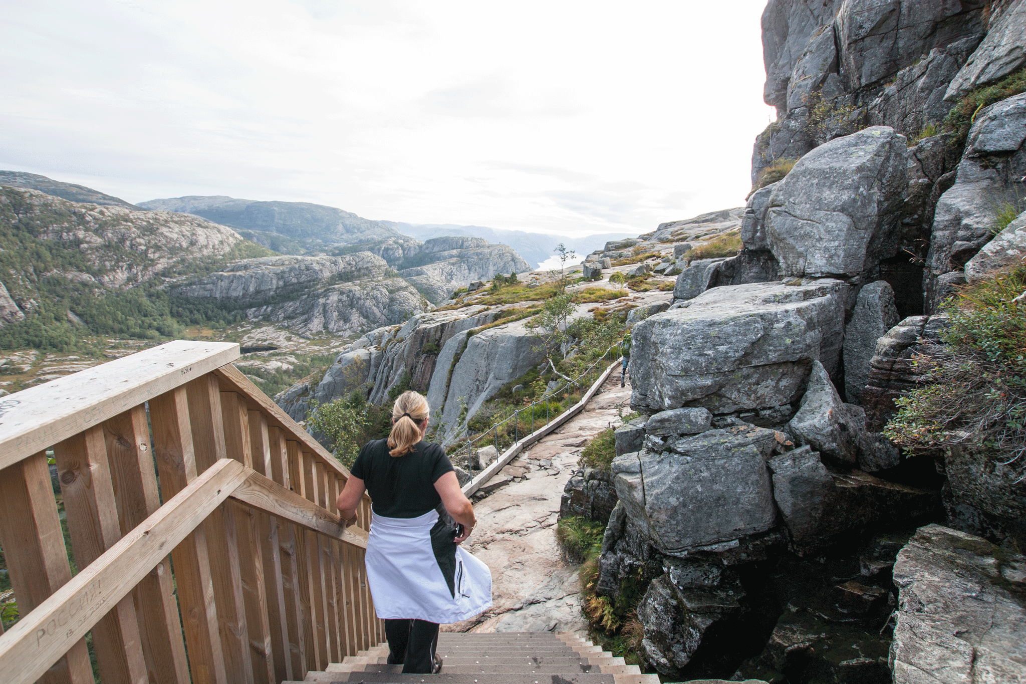 Preikestolen Hold Tight