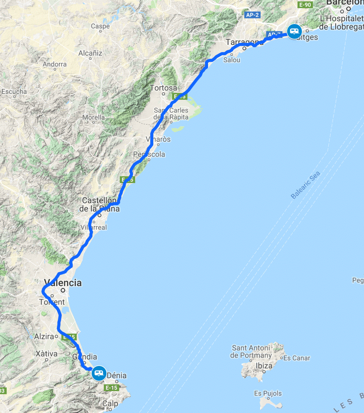 24.01.2019 Route