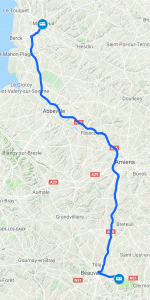 Haul Completed 14.12.2017 Route Caravan Touring Europe