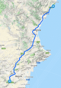 Camping Ribamar - 22.04.2019 Route Caravan Touring Europe