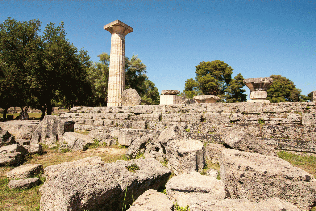 Temple Of Zeus Olympia