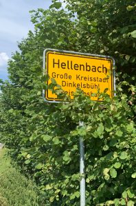 Hellenbach Town Sign